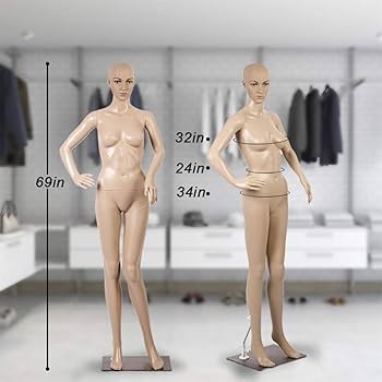 全身 マネキン トルソー レディース　ディスプレイ　女性 Amazon.co.jp: マネキン マネキントルソー 衣類フォーム 全身